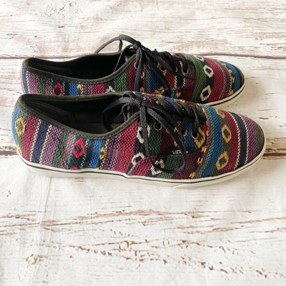VANS Mexican Blanket Serape Womens Shoes Sz 6 - Picture 4 of 10